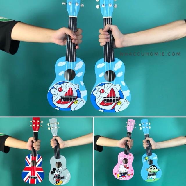 ĐÀN UKULELE SOPRANO 21INCH GỖ ( ĐỦ MÀU )