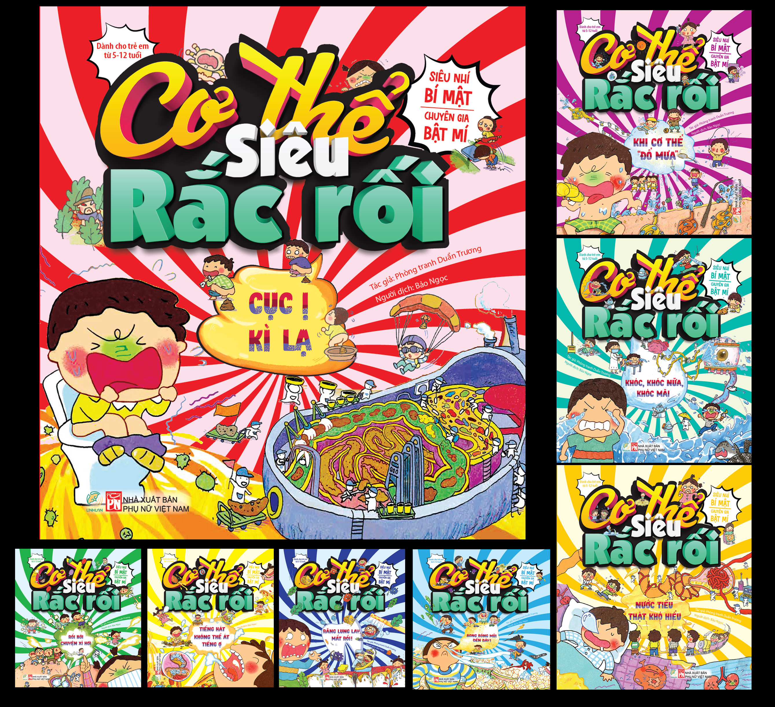 Combo 1 - Cơ thể siêu rắc rối 8T