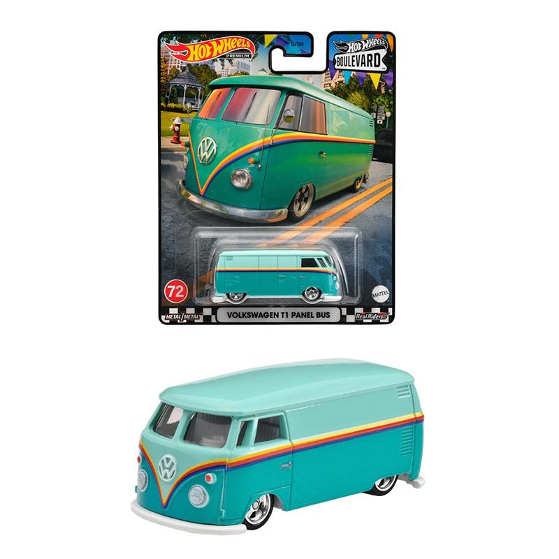 Đồ Chơi Siêu Xe  HOT WHEELS Boulevard Volkswagen T1 Panel Bus HKF18/GJT68