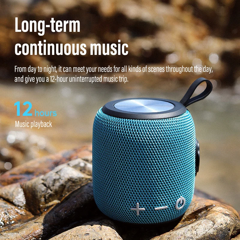 Máy tính xách tay loa bluetooth sức mạnh cho loa phụ không dây ngoài trời nhỏ ngoài trời Color: red