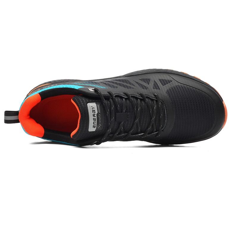 Xiaomi Size Lớn 41-50 Nam Nhẹ Chạy Bộ Thoáng Khí Đi Bộ Giày Chống Thấm Nước Ngoài Trời Giày Sneaker Nam Color: Black Shoe Size: 42