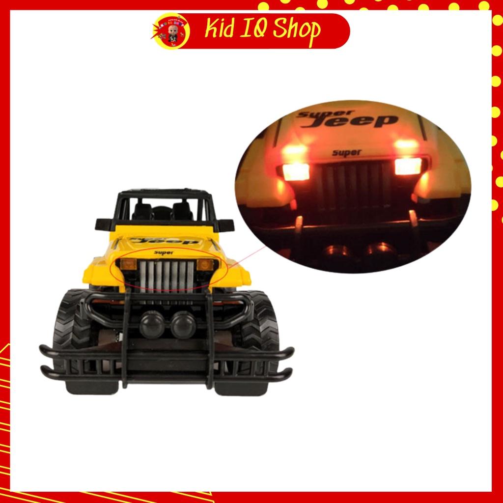 Đồ chơi trẻ em thông minh xe địa hình điều khiển từ xa Jeep cho bé 3 4 5 6 tuổi