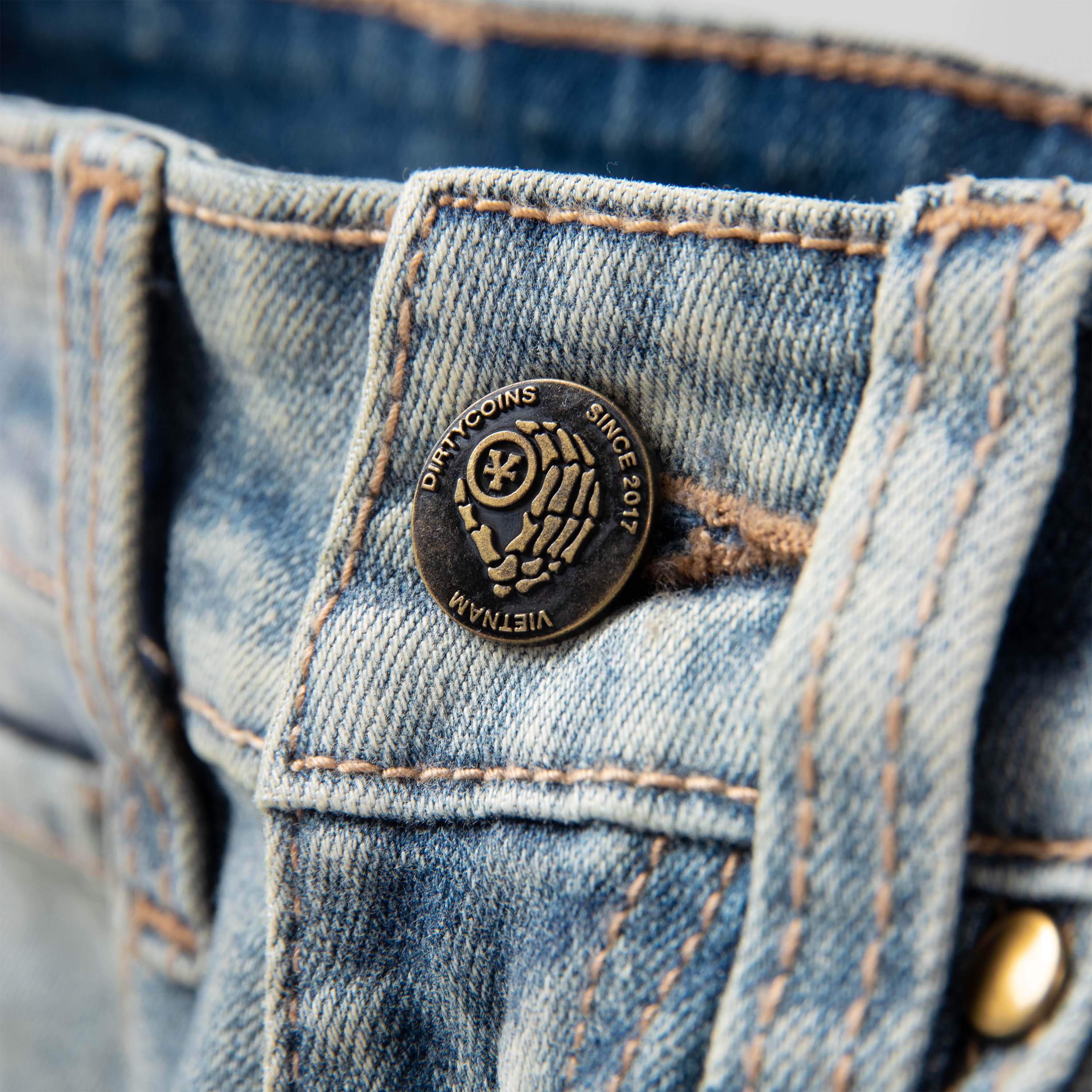 Quần DirtyCoins Rock Star Jeans - Moss Blue