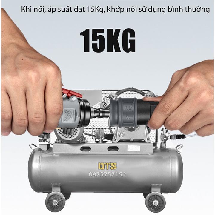 Bộ 15m ống dây hơi khí nén EVA Đài Loan CHZJ 5x8mm, khớp nối nhanh SPPP tự động, chịu áp lực suất cao, độ bền vượt trội