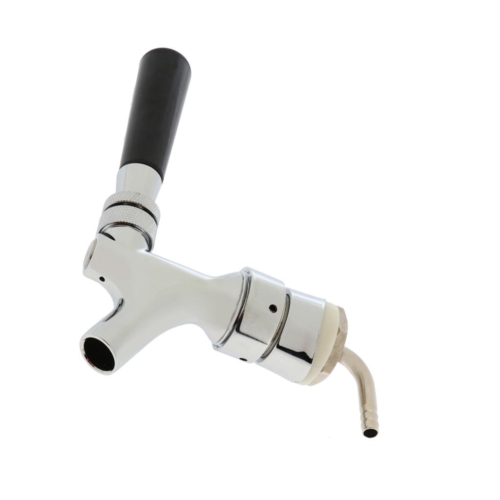 Draft Beer Keg Faucet Tap Kit Stainless Steel for Bar Hotel Restaurant