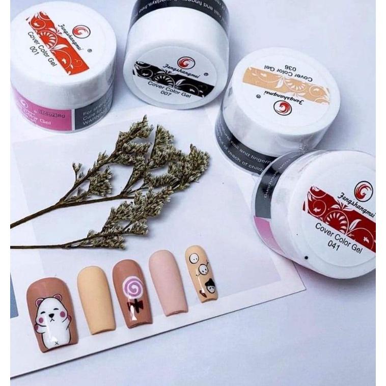 Gel vẽ nổi, set Gel vẽ 12 màu jengshangmei