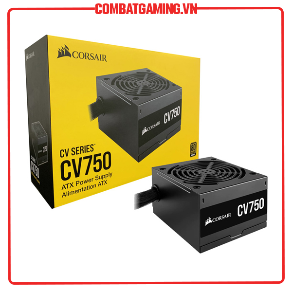 Nguồn Corsair CV750 750W 80 Plus Bronze - Hàng Chính Hãng