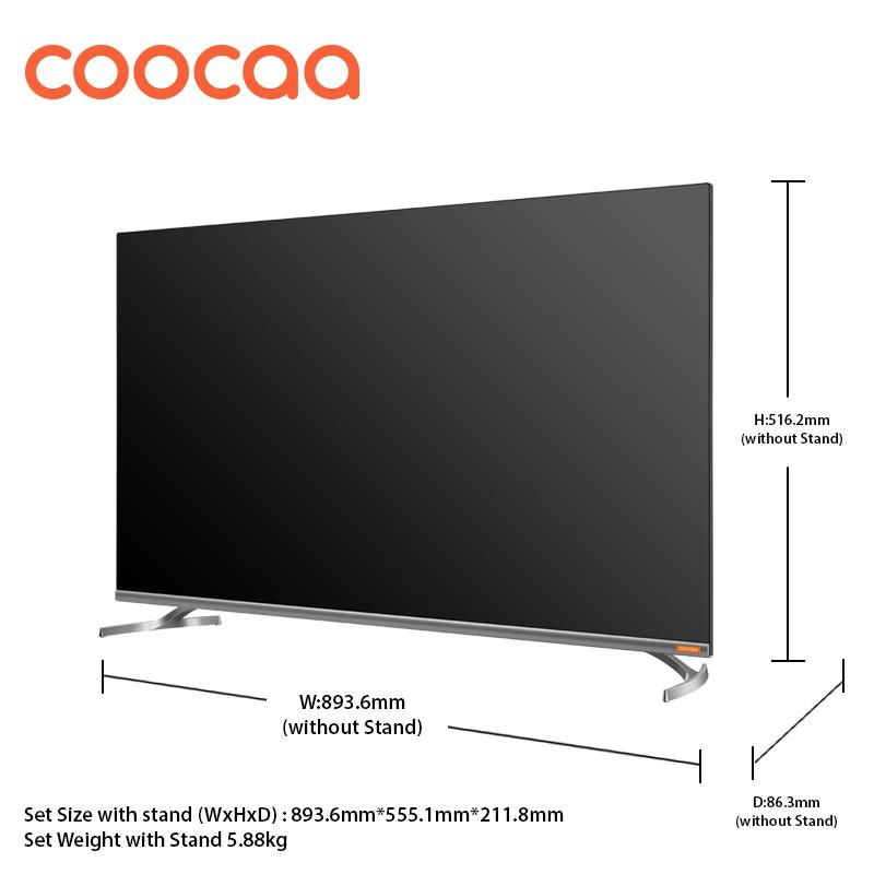 Smart Tivi Full HD Coocaa 40 inch - Model 40S6G - Hàng chính hãng