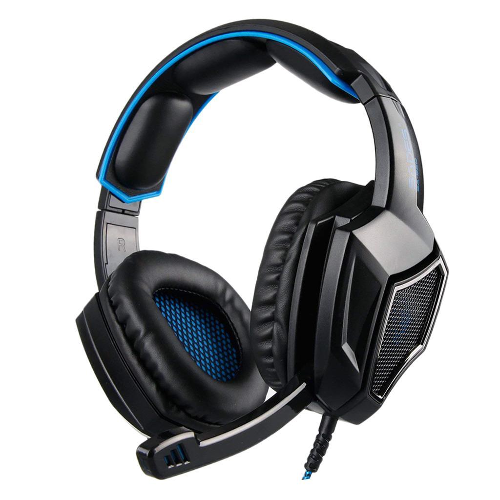 3.5mm Headset Wired Headphone EarBuds Earpiece Adjustable for PC Computer