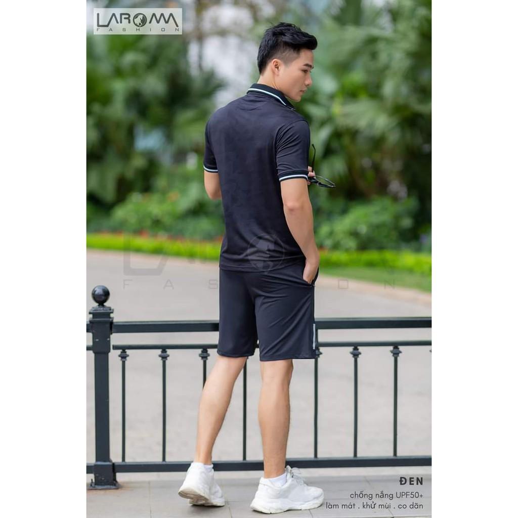 Bộ Thể Thao Nam Phối Vai Tay Laroma | Trẻ trung - Năng động