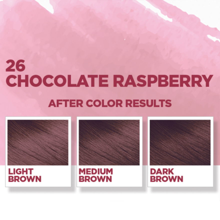 Thuốc nhuộm tóc thời trang Revlon Colorsilk Urban Style - 026 Chocolate Raspberry