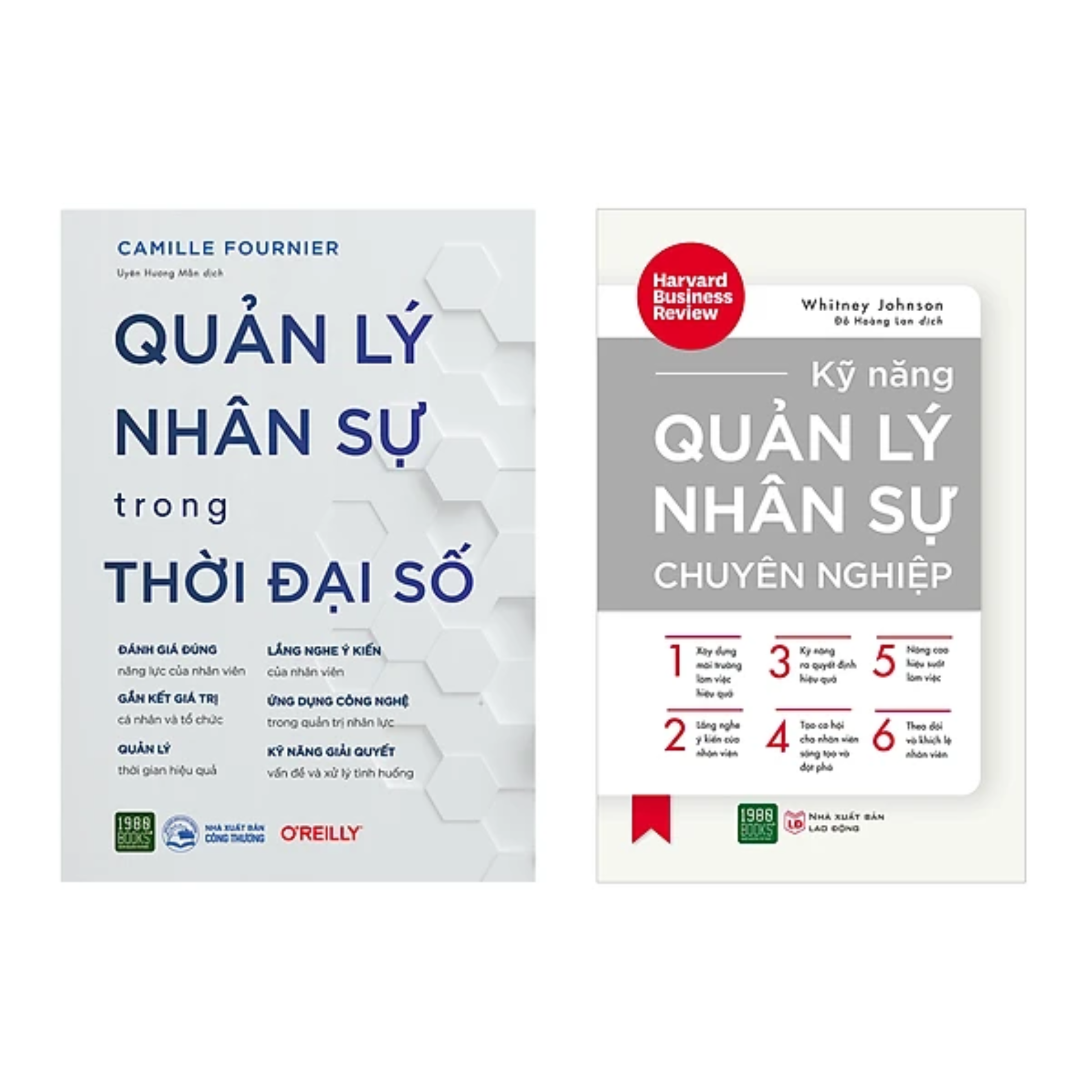 Combo 2 Cuốn Quản Lý Nhân Sự: Quản Lý Nhân Sự Trong Thời Đại Số + Kỹ Năng Quản Lý Nhân Sự Chuyên Nghiệp