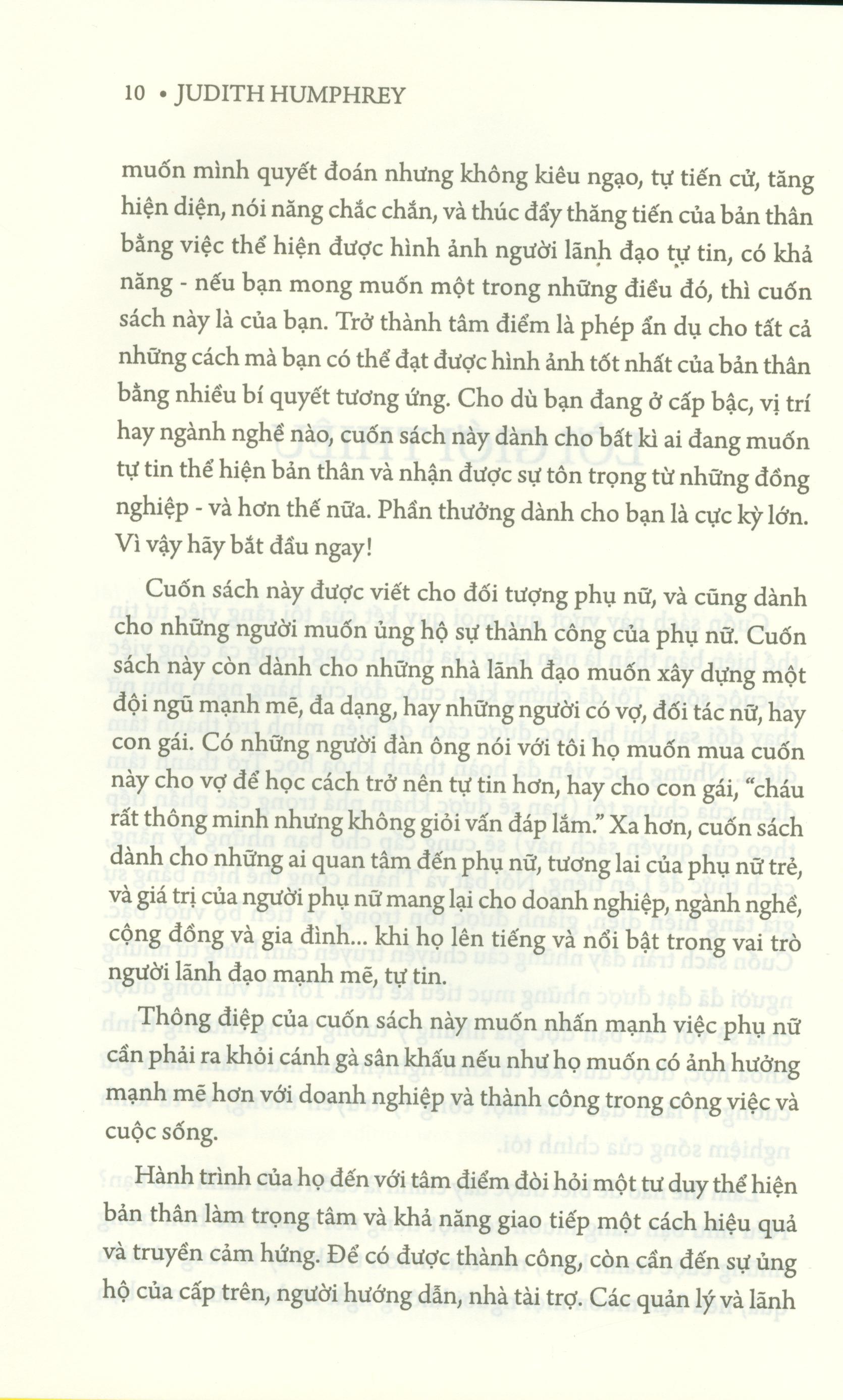 25 Bí Quyết Để Trở Thành Nữ Lãnh Đạo Tài Ba - Cách Phụ Phữ Trở Thành Tâm Điểm