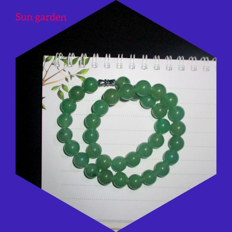 VÒNG CỔ T.A DÂU XANH SANG TRỌNG 10mm