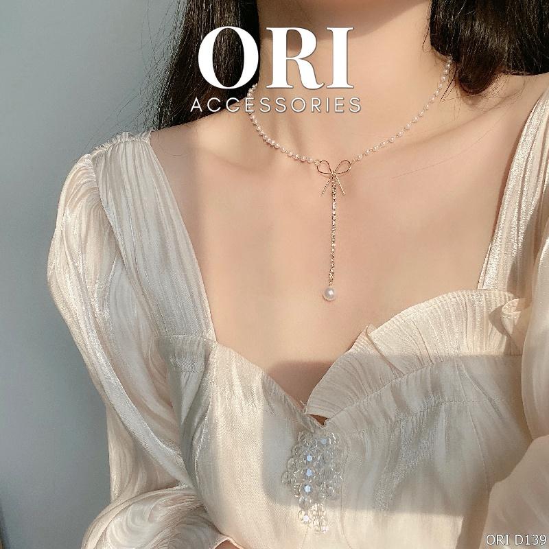 Dây chuyền nữ Clement thời trang độc đáo ORI ACCESSORIES D139