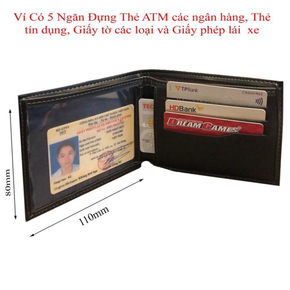 Ví Da Ví Ngang Thời Trang Nam Vitoryy 100% Da Thật Full Hộp