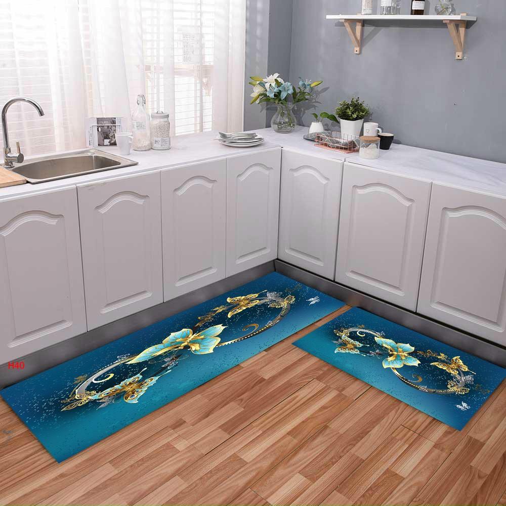 THẢM BẾP BỘ 2 TẤM THẢM BẾP 40*60VAF 120*60