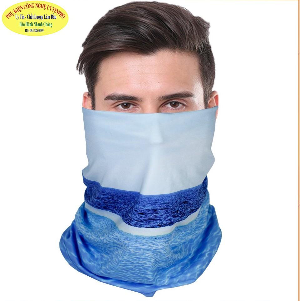 KHĂN ĐA NĂNG In hình các loại Chất liệu vải Siêu mềm Siêu thoáng mát Co giãn Chống nắng Chống bụi Chống tia UV