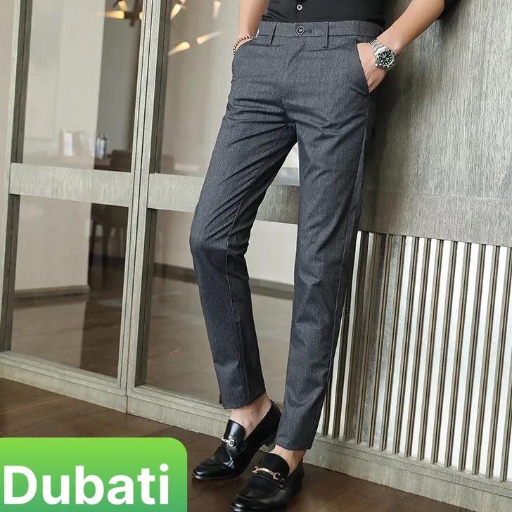 QUẦN TÂY NAM- QUẦN TÂY ÂU ỐNG CÔN CHẤT VẢI CO GIÃN CAO CẤP CÔNG SỞ- DUBATI FASHION