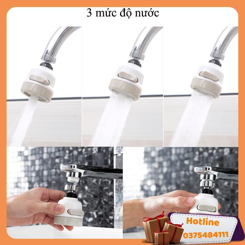 Đầu Vòi Tăng Áp 3 Mức Độ Cho Bồn Rửa Chén - Hàng Loại 1