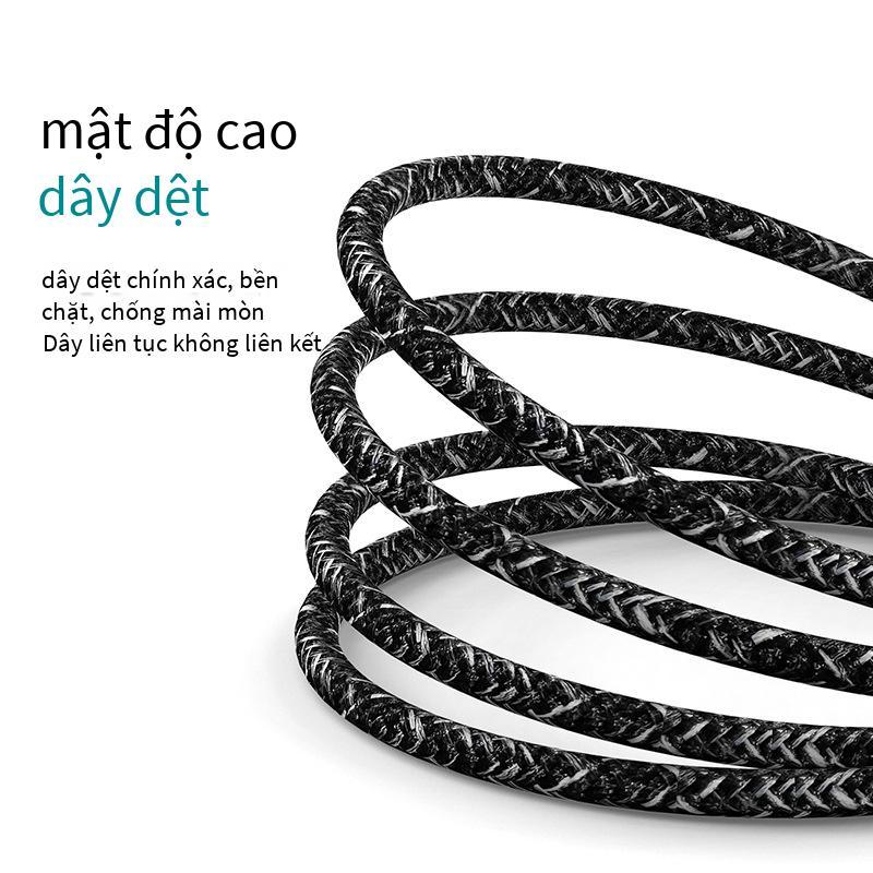 Giao hàng nhanh c33 dòng sạc nhanh một kéo ba dòng dữ liệu được biên dịch một điểm ba dòng sạc điện thoại di động Dòng USB 1.2m 6A có bao bì