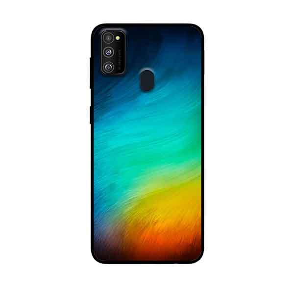 Ốp Lưng in cho Samsung Galaxy M30s Mẫu Màu Sắc 5 - Hàng Chính Hãng