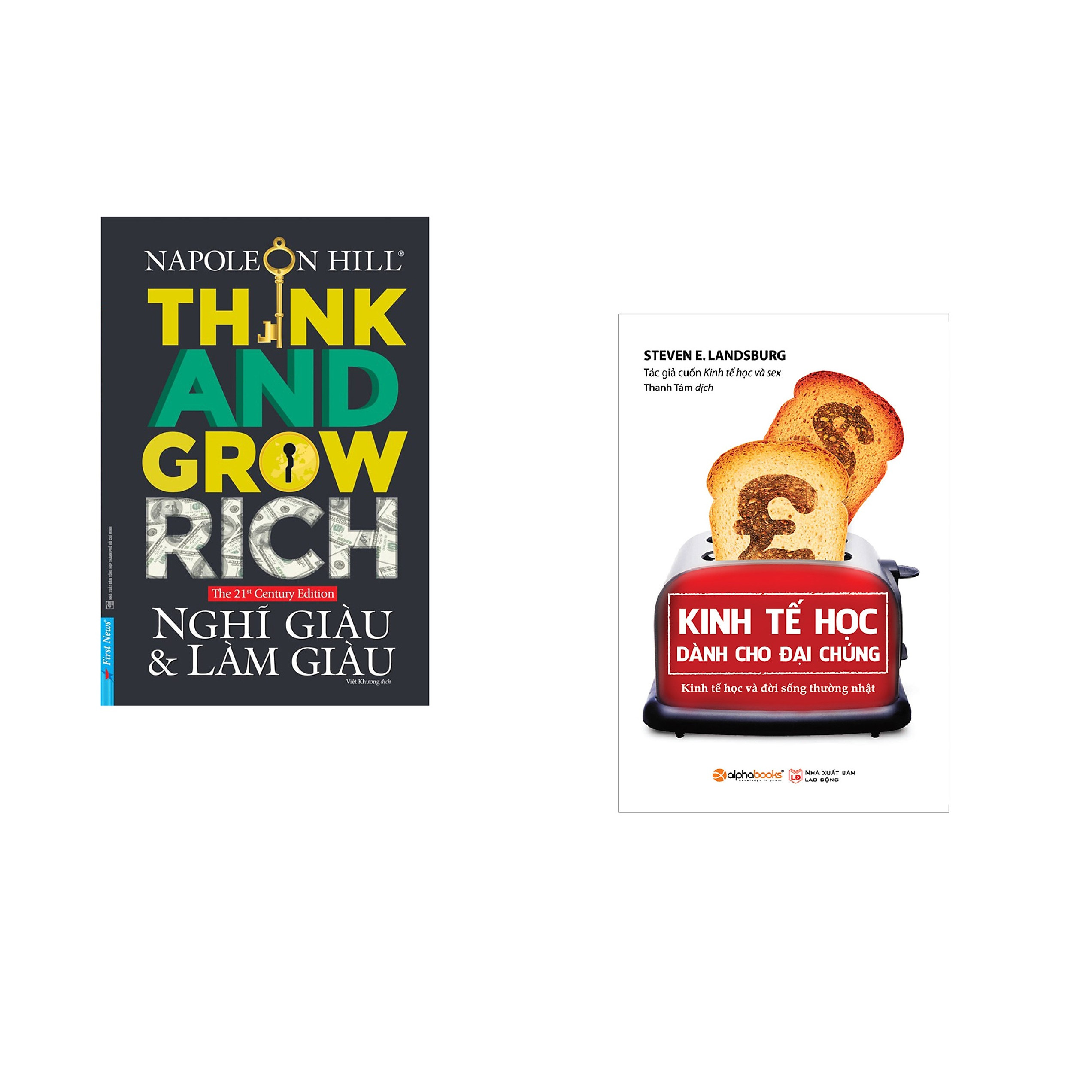 Hình ảnh Combo 2 cuốn sách: Nghĩ Giàu & Làm Giàu + Kinh tế học dành cho đại chúng