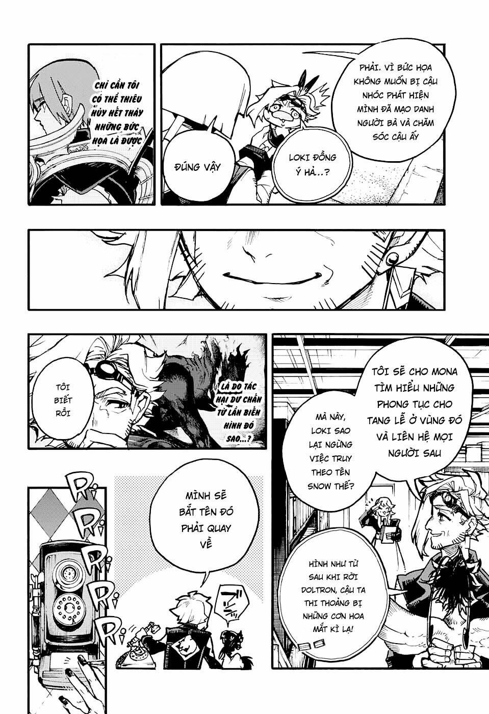 bức họa đẫm máu của phù thủy chapter 14.1 14