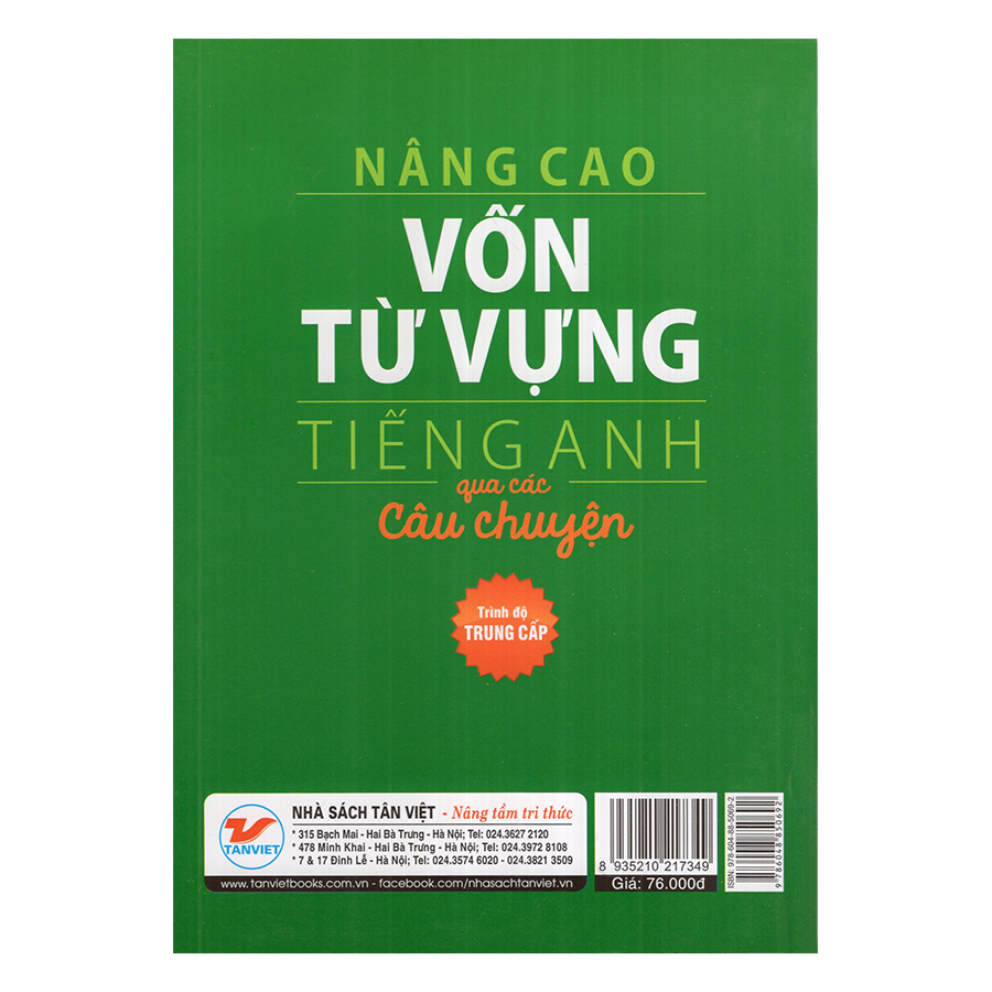 Nâng Cao Vốn Từ Vựng Tiếng Anh Qua Các Câu Chuyện (Trình Độ Trung Cấp)