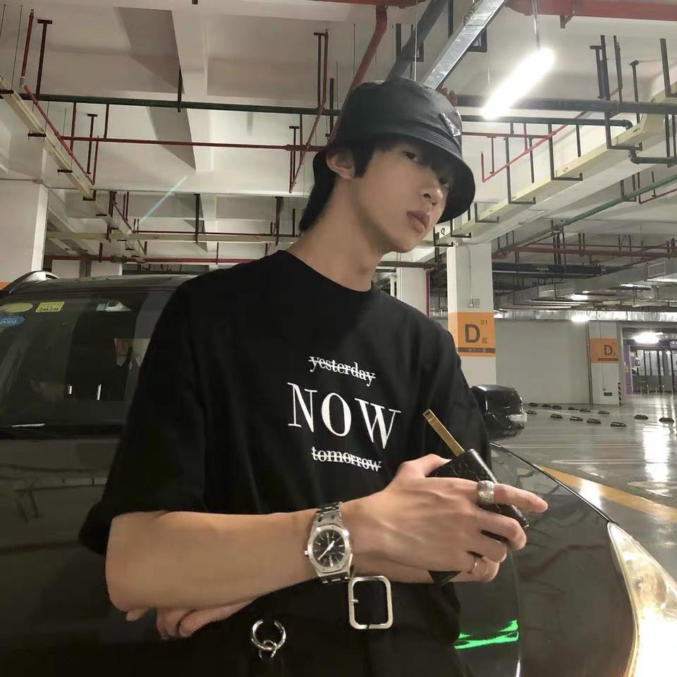 Áo thun Stee Tay Lỡ NOW Trùm Unisex aothununisex