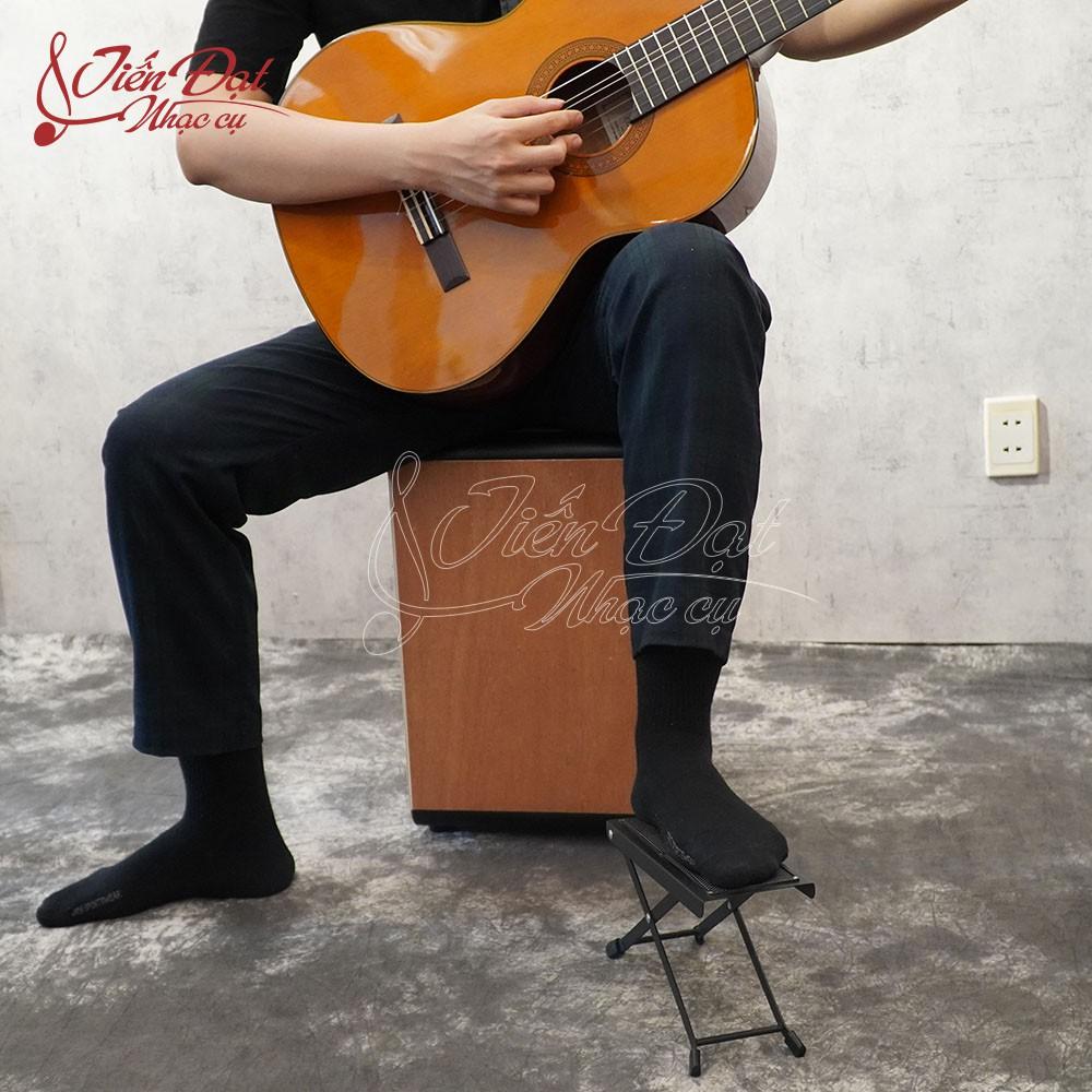 Giá Kê Chân, Đỡ Chân Khi Chơi Guitar Bằng Gỗ, Sắt