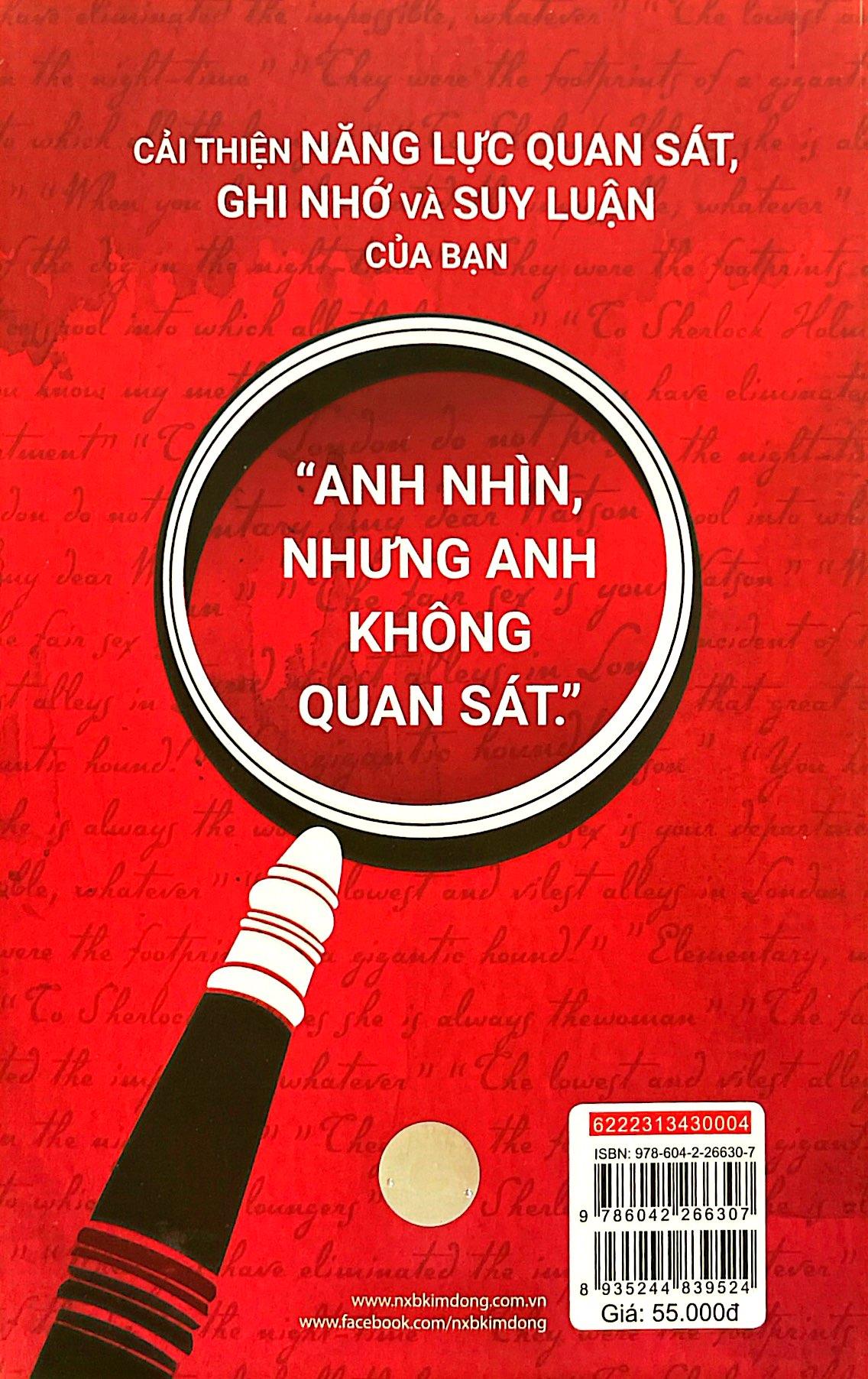 Sách Tư Duy Như Sherlock Holmes