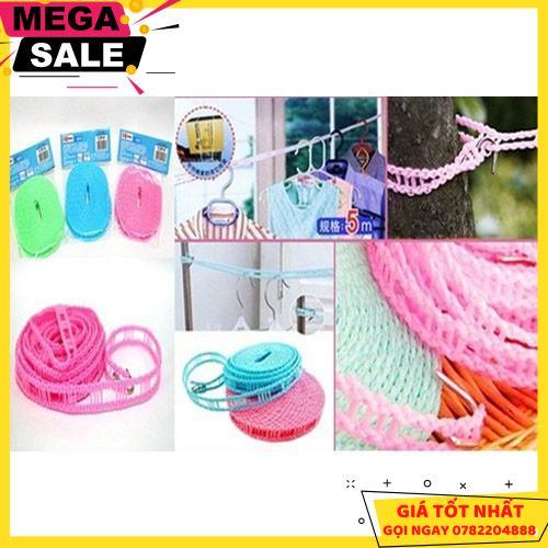 Dây Phơi Quần Áo Thông Minh (5M) - Giao Hàng Toàn Quốc