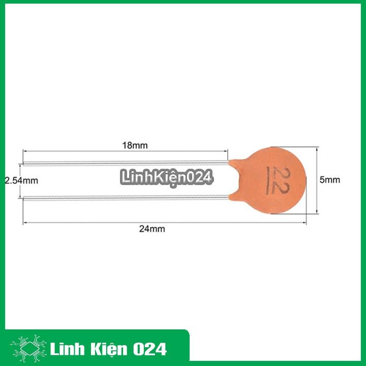 Gói 200 Con Tụ Gốm Đỏ 50V