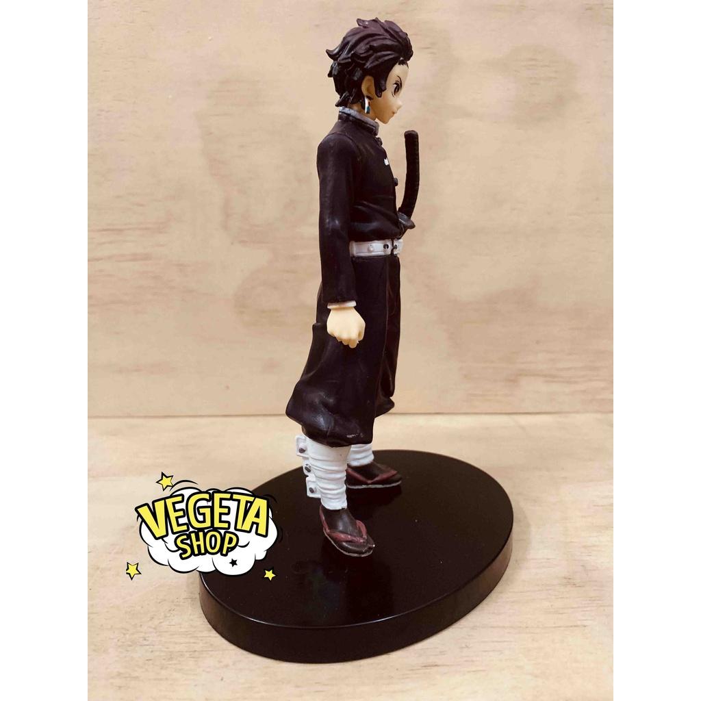 Mô hình Kimetsu No Yaiba - Mô hình thanh gươm diệt quỷ - Kamado Tanjiro - Tanjirou - Trang phục đội diệt quỷ - Cao 16cm