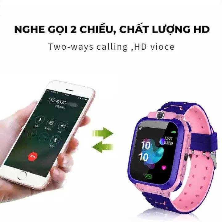 Đồng Hồ Thông Minh trẻ em Q12, nhiều chức năng  - D1500