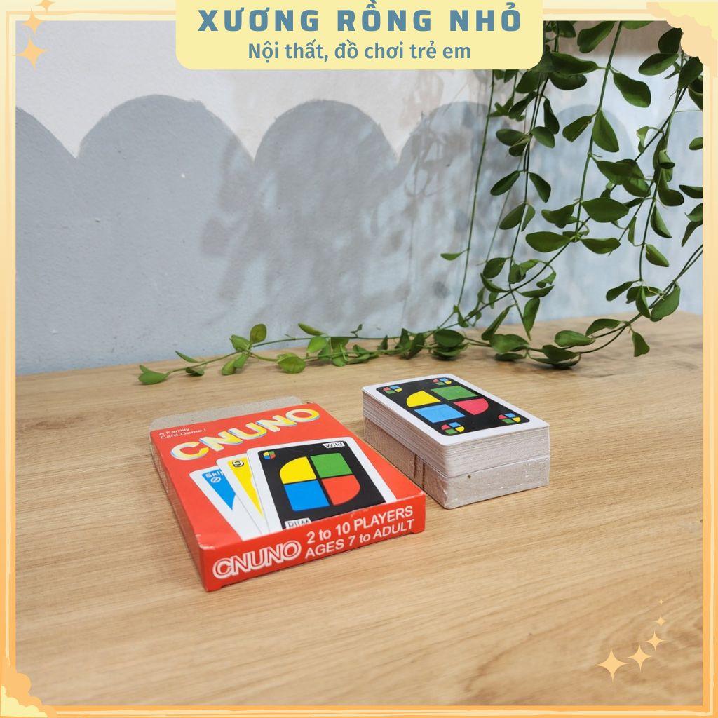 Bộ bài board game UNO 108 lá - Bộ bài Uno cơ bản 108 chơi cùng hội bạn bè