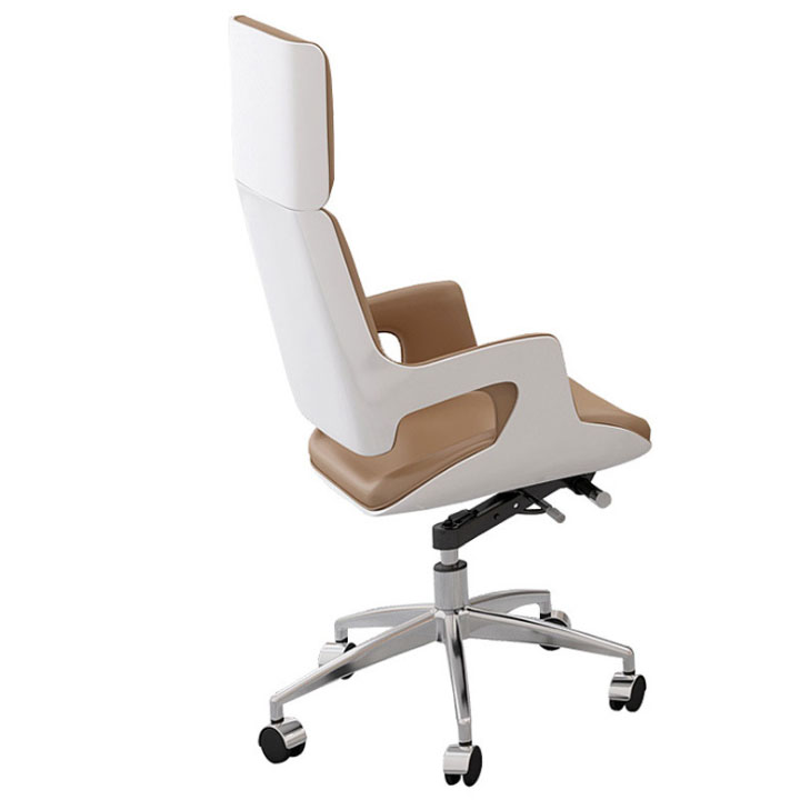 Ghế Giám Đốc Lưng Cao Có Tựa Đầu Ngả Lưng Thư Giãn, Ghế Boss Lưng Gỗ Nệm Da Cao Cấp, Ghế Xoay Văn Phòng Ngả Lưng Nhẹ Nhàng Nâng Hạ Chiều Cao Dành Cho Lãnh Đạo