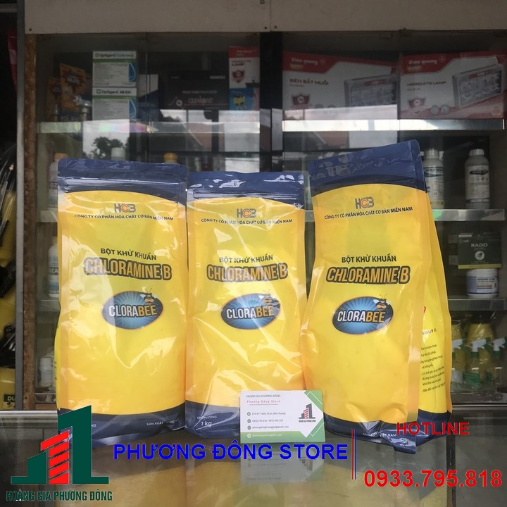 Thuốc khử trùng Chloramine B -1kg