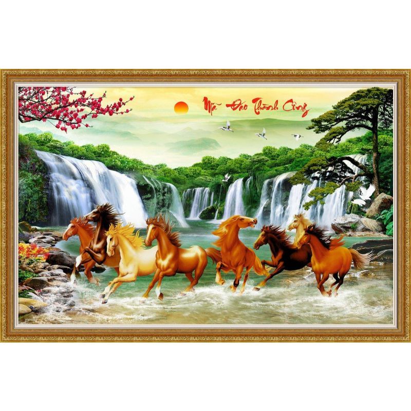 Tranh Dán Tường 3D Cao Cấp TGTV_FT2361