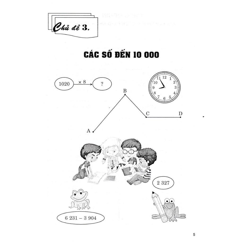 Sách - Hướng Dẫn Giải Bài Tập Toán Lớp 3 - Bám Sát SGK Chân Trời Sáng Tạo - Hồng Ân