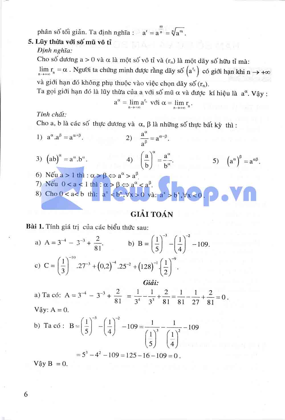 Phân Loại Phân Tích Và Phương Pháp Giải Hàm Số Mũ Và Logarit, Tích Phân, Số Phức