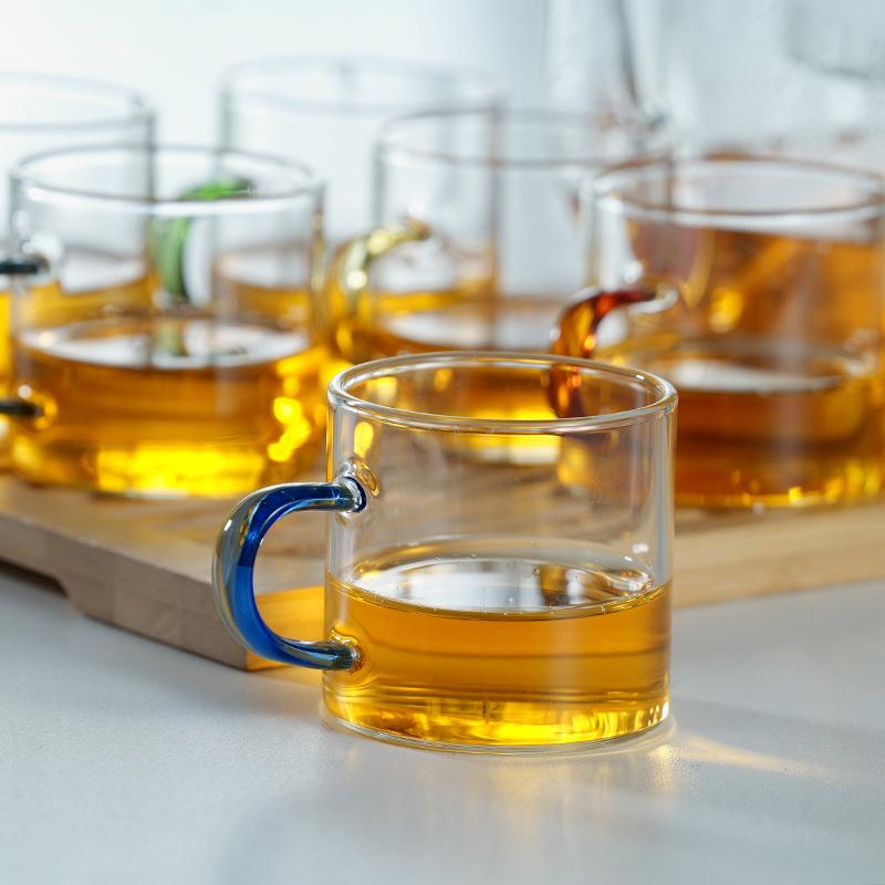 Cốc thủy tinh chịu nhiệt, ly trà thủy tinh, chén trà thủy tinh