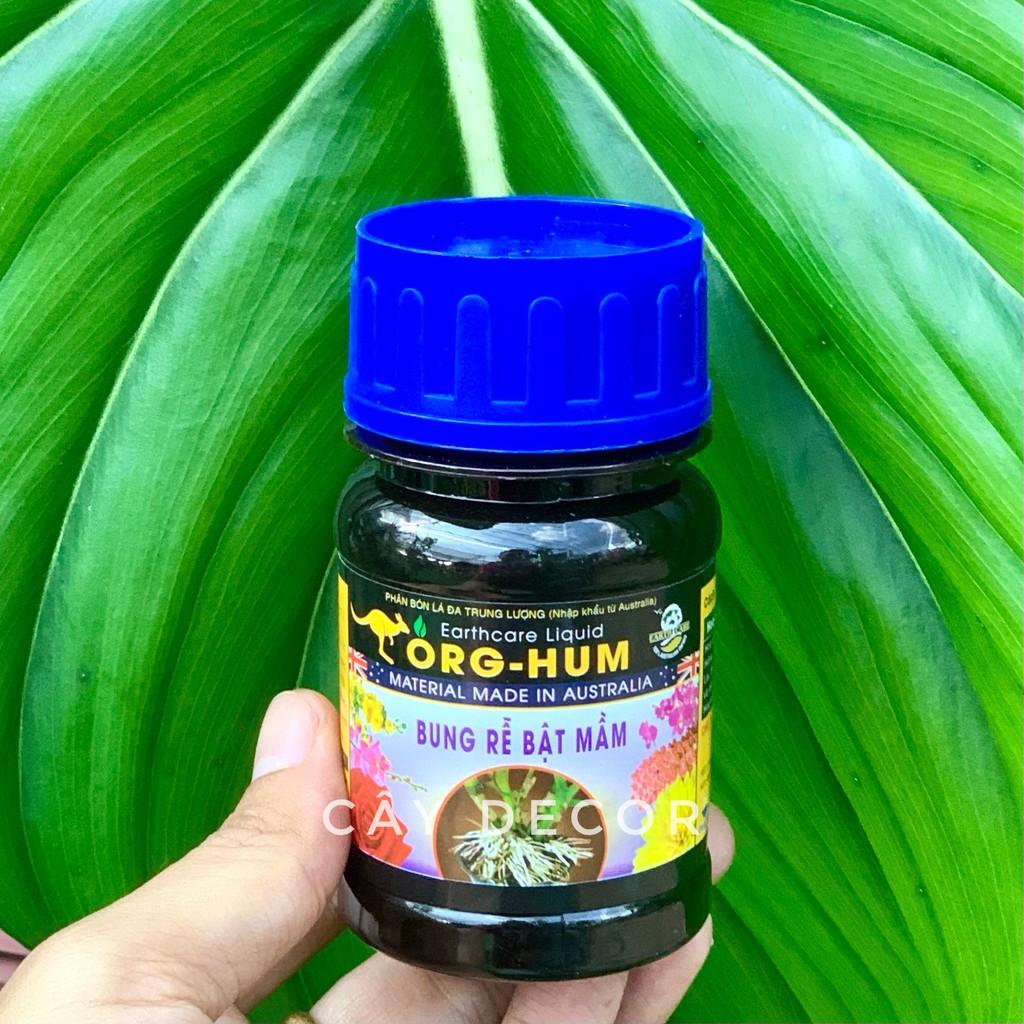 Org Hum dưỡng rễ, bổ sung dinh dưỡng, kích rễ, kích chồi, chai 100ml