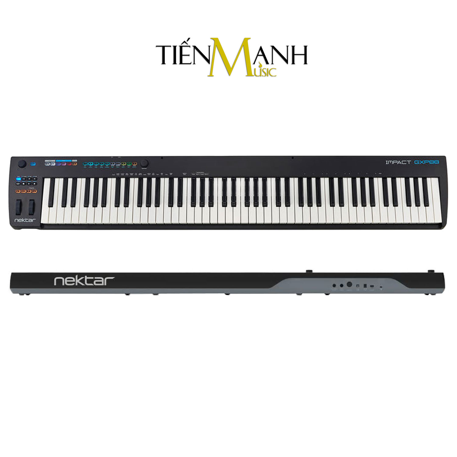 Nektar GXP88 Midi Keyboard Controller 88 Phím Cảm ứng lực Bàn phím sáng tác - Sản xuất âm nhạc Producer Hàng Chính Hãng - Kèm Móng Gẩy DreamMaker