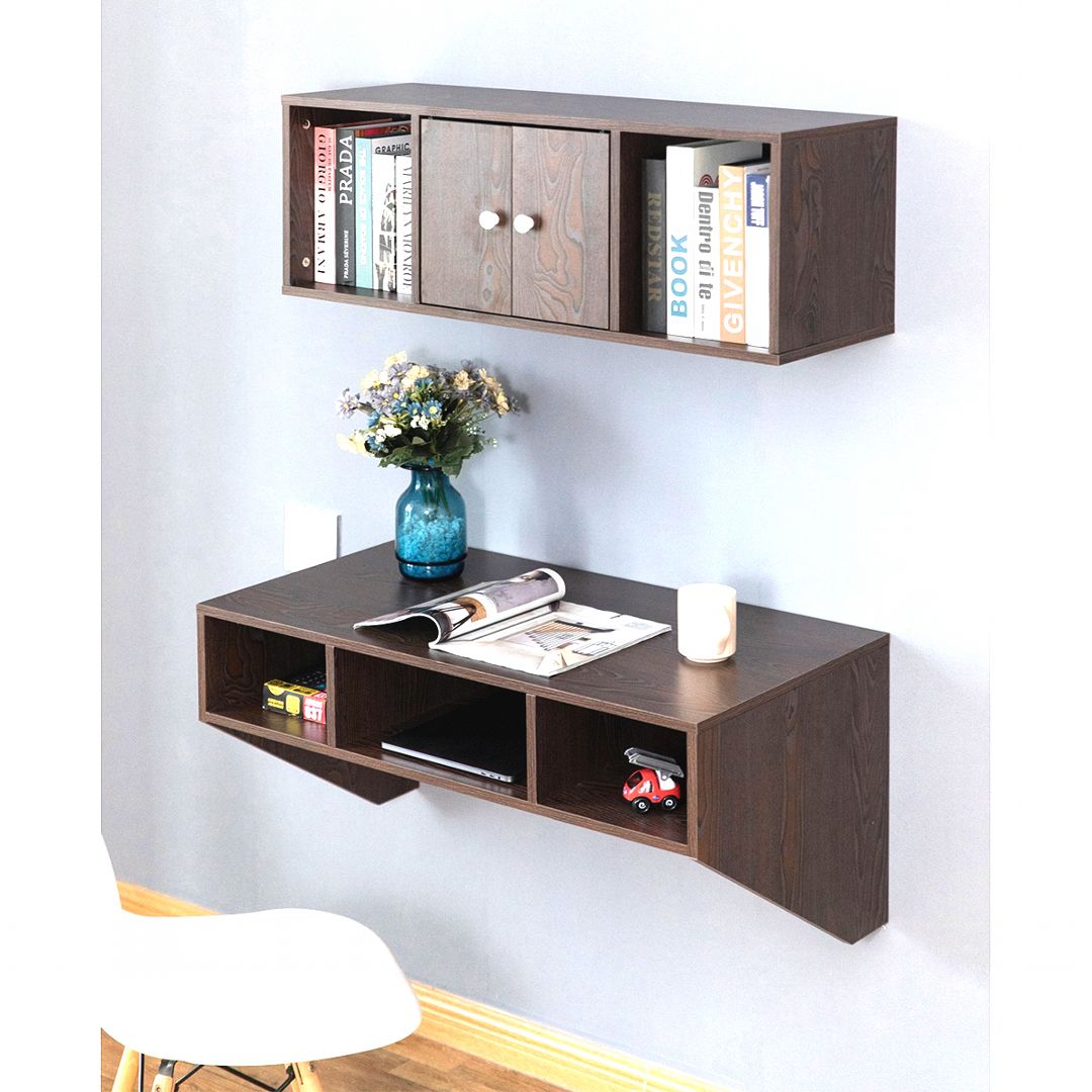 Bàn làm việc, bàn học gỗ hiện đại SMLIFE Dazia | Gỗ MDF dày 17mm chống ẩm | D90xR45xC45cm