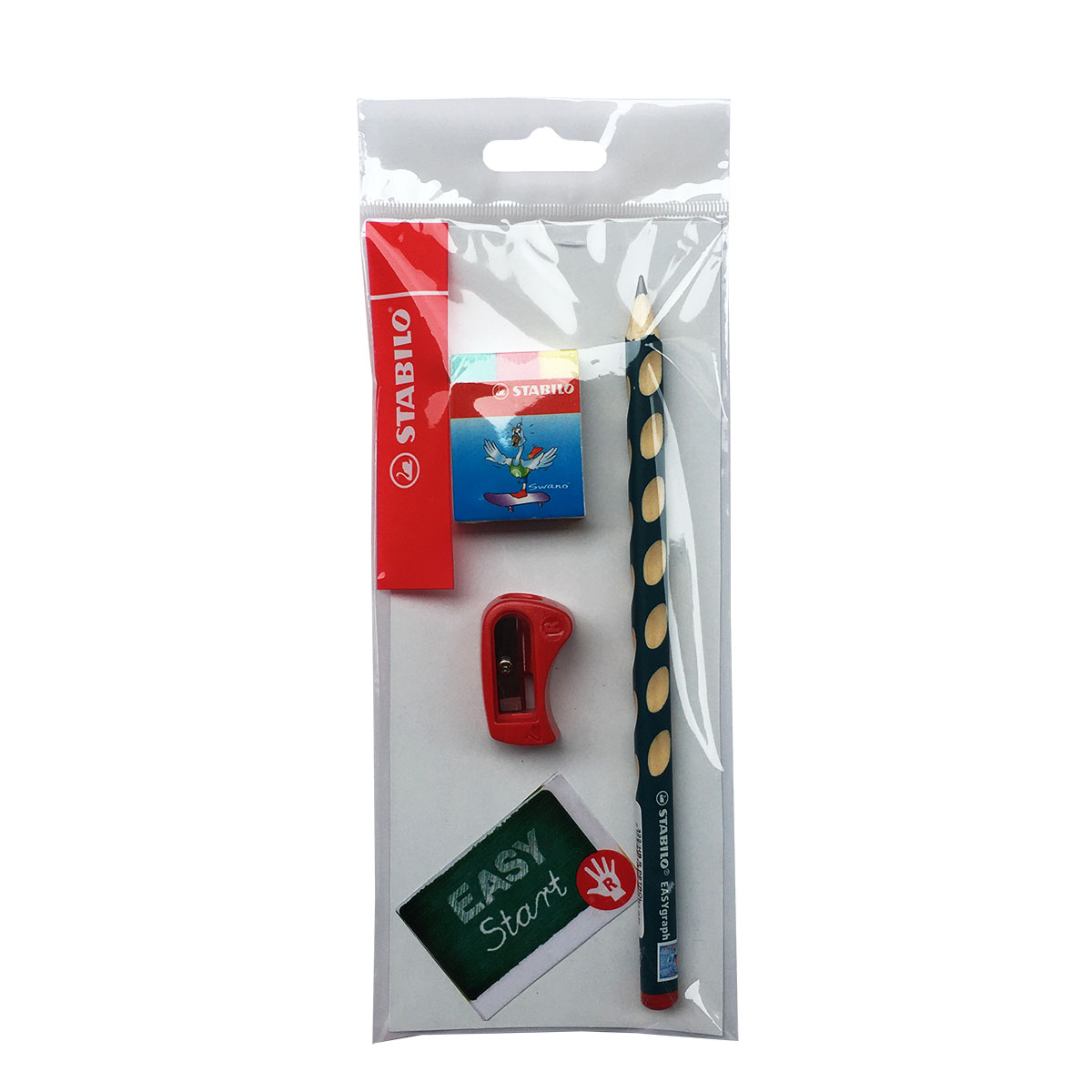 Combo Bút chì gỗ hình thể học STABILO EASYgraph