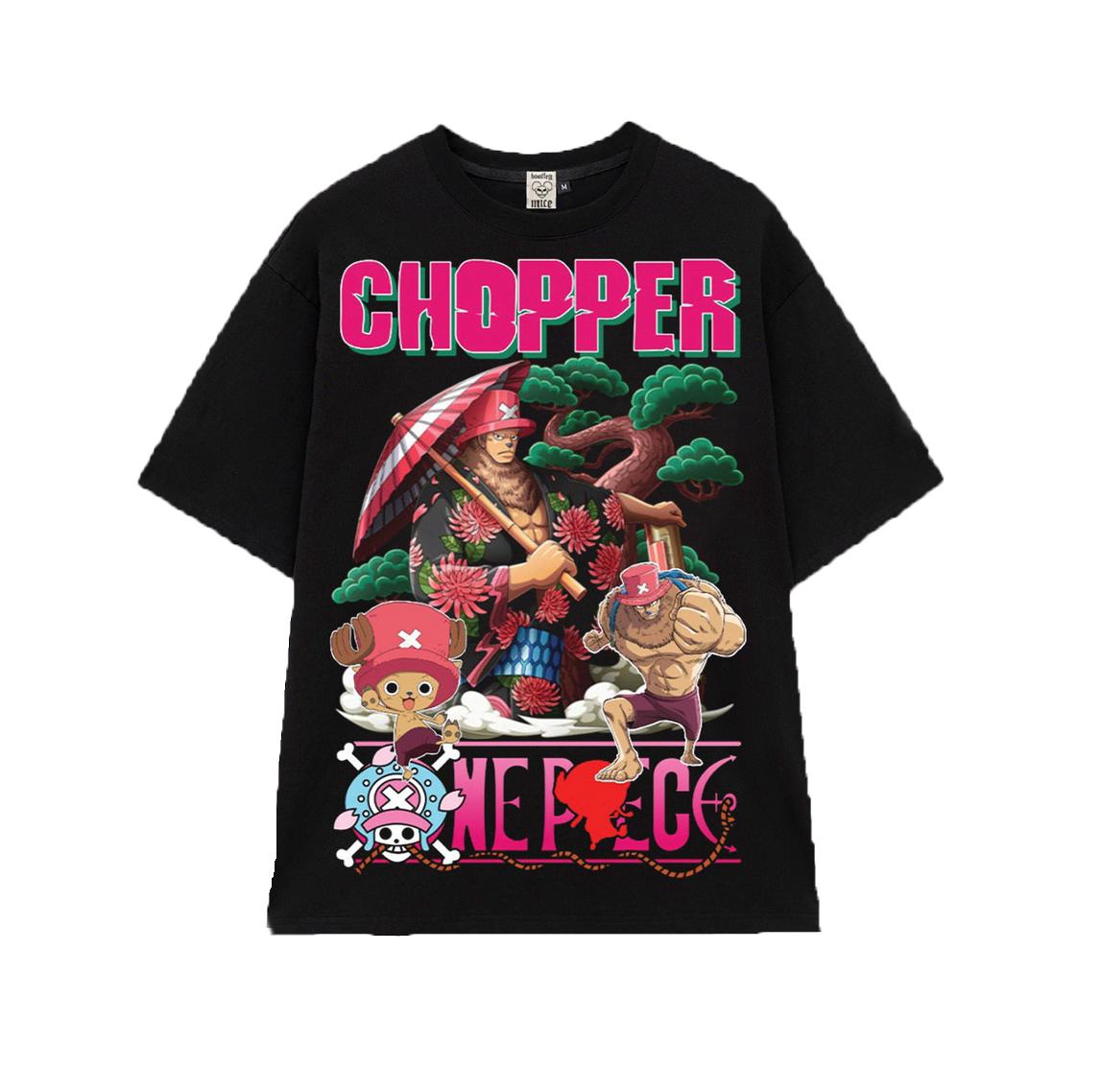 [UNISEX.GENZ]  Áo Anime In Hình One Piece Cực Chất  Oversize Unisex Nam Nữ Tay