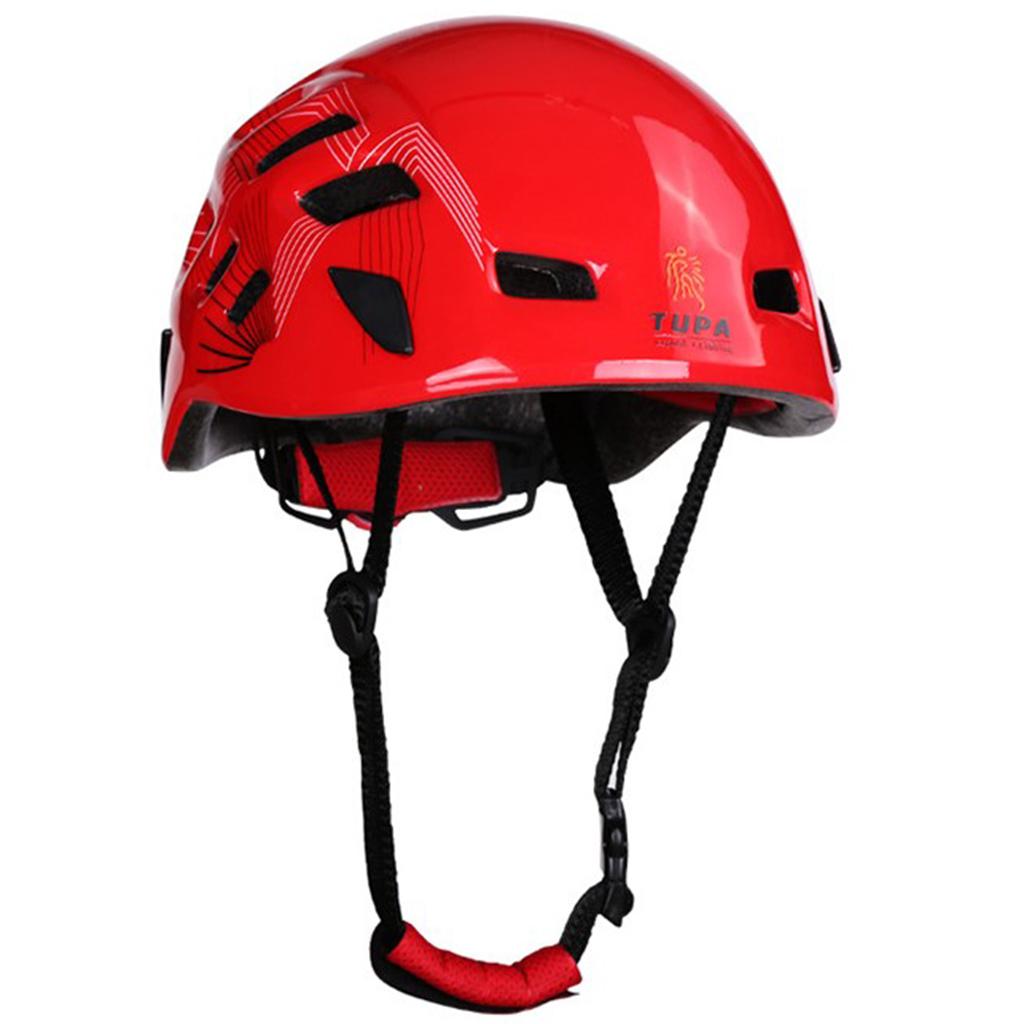 Outdoor Mountaineering Helmet Safety Rock Climbing Kayaking Rappelling Rescue Protect Gear - 5 Colors