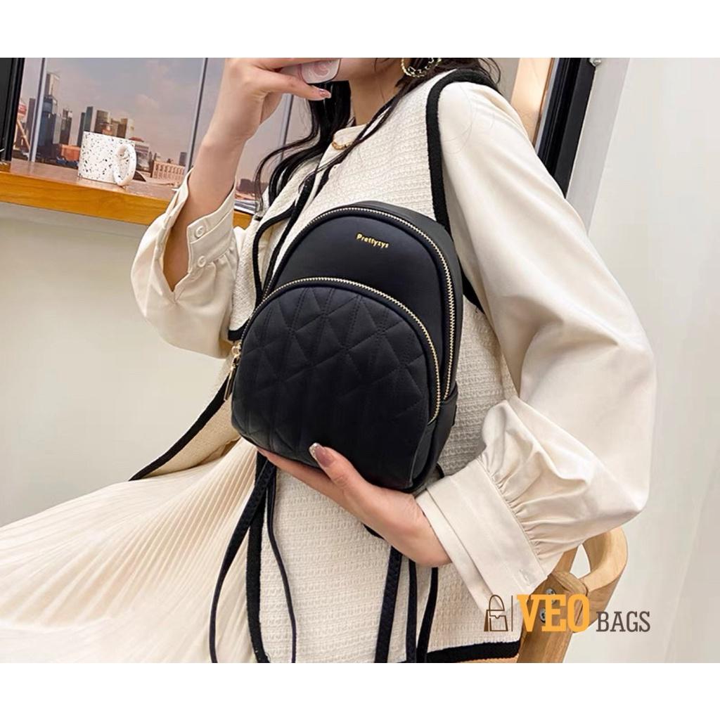 ️Ba lô thời trang PrettyZys siêu chất nhỏ nhắn xinh xắn có sẵn